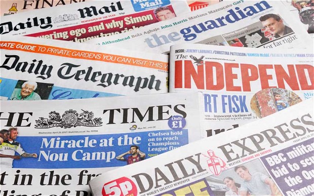 Internet regulator Newspaper industry
